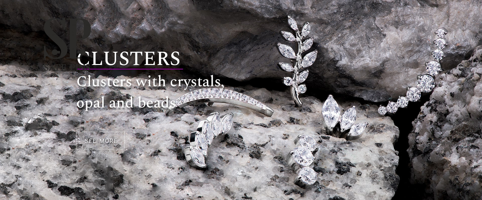 Piercing Titanium Clusters Safepins.eu