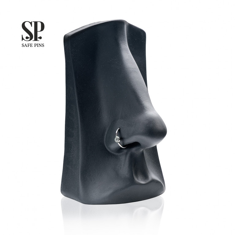 Display nose silicone (black)