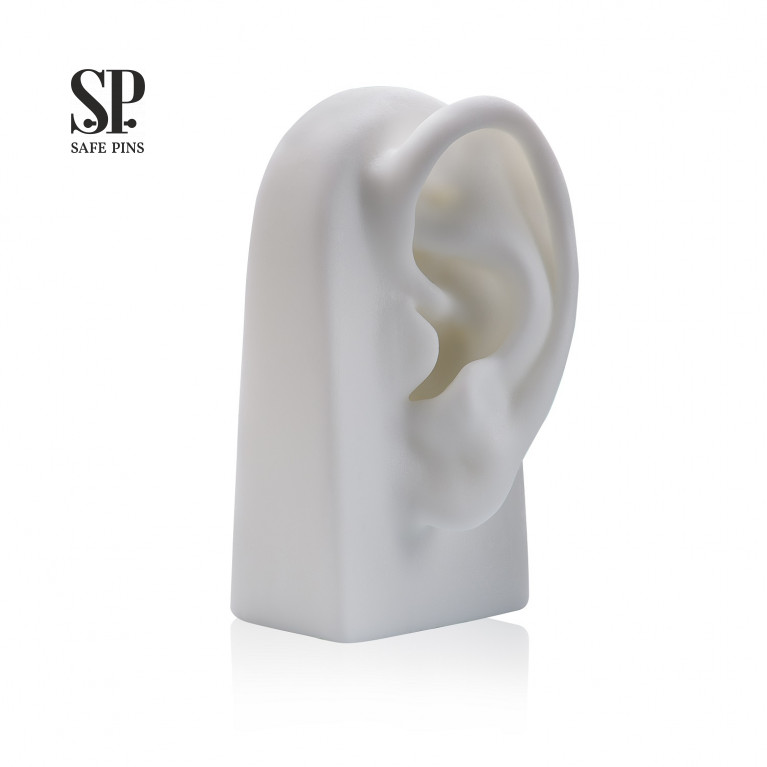 Display ear silicone (white)