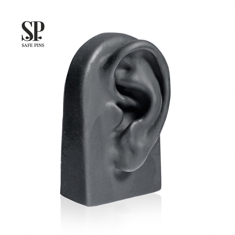 Display ear silicone (black)