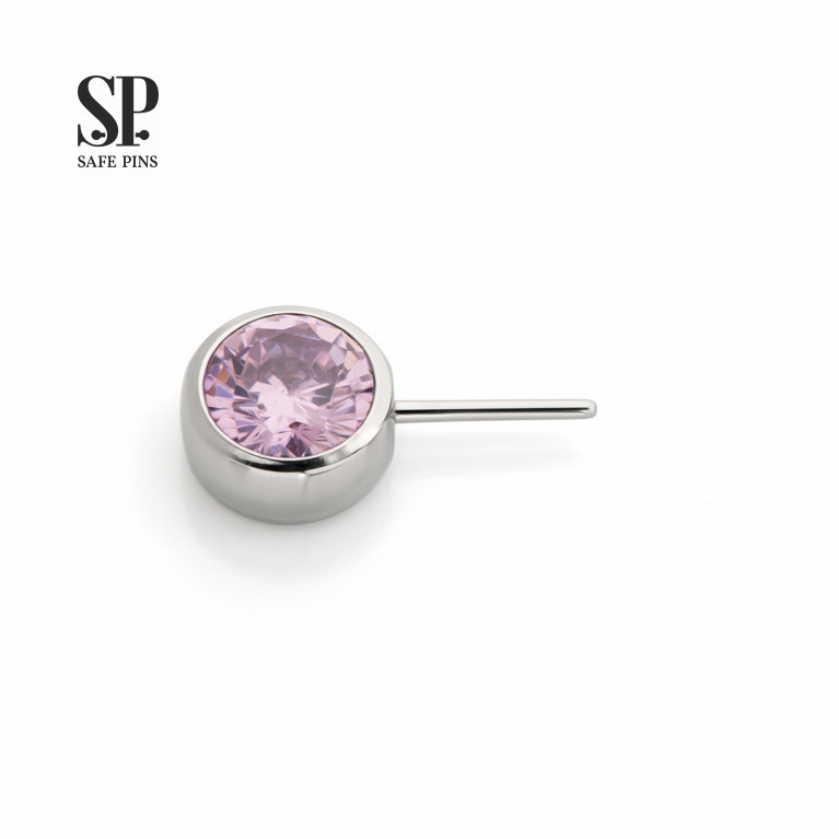 Candy (Threadless) top with CZ crystals