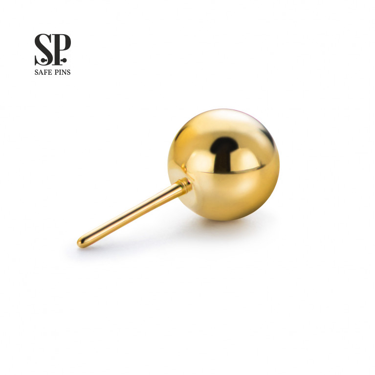 Threadless Ball top (Gold PVD)