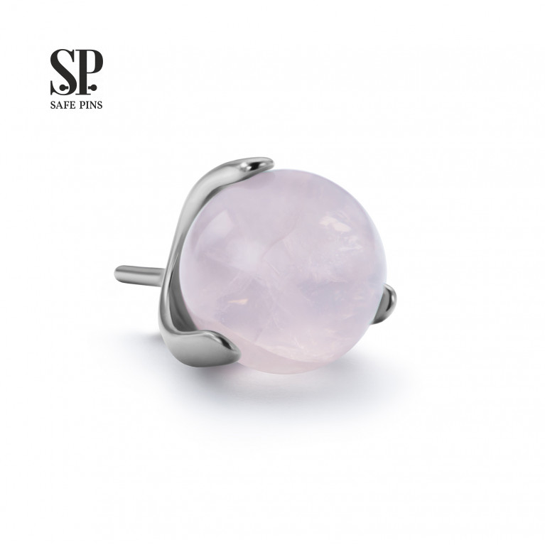 Quartz ball in paws (Threadless)