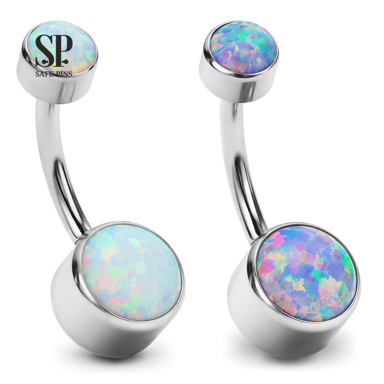 Internal double banana with Opal disc 5/8 mm