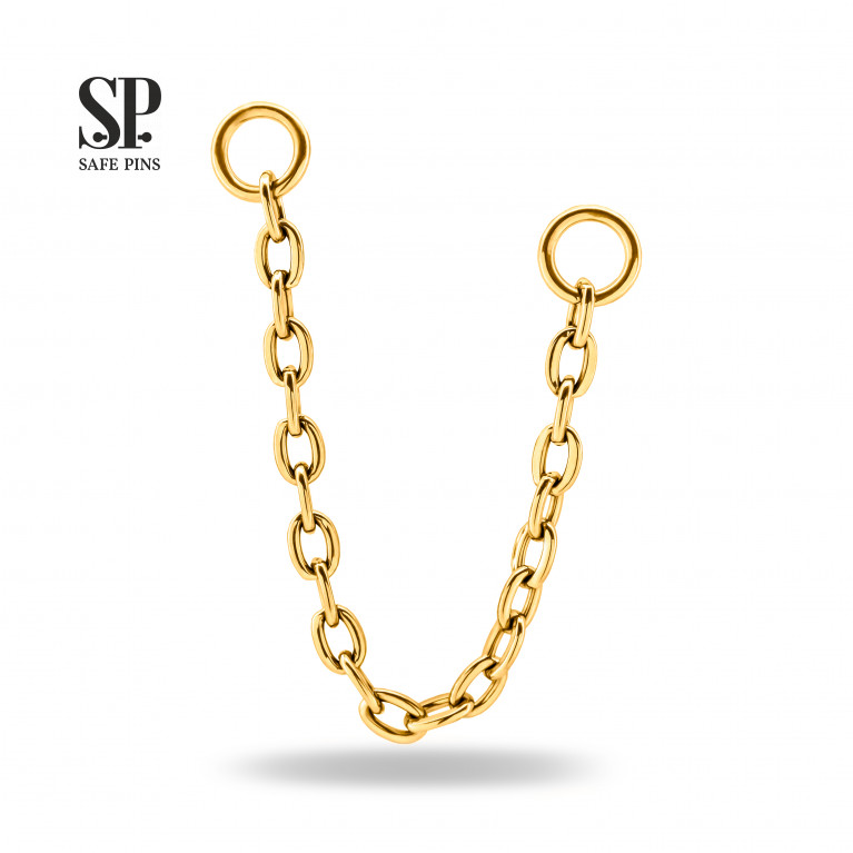 Titanium Chain (Gold PVD)