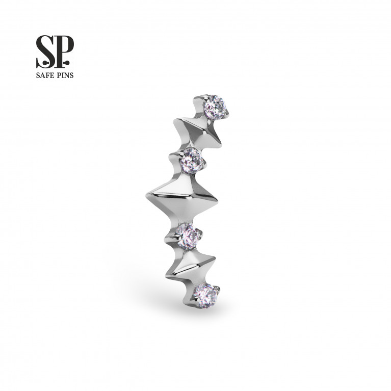 Diamonds Cluster with Clear CZ