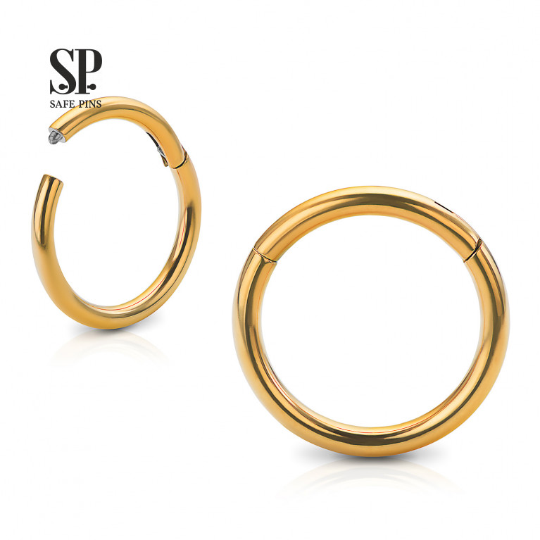 Hinged Segment Сlicker Basic (Gold PVD)