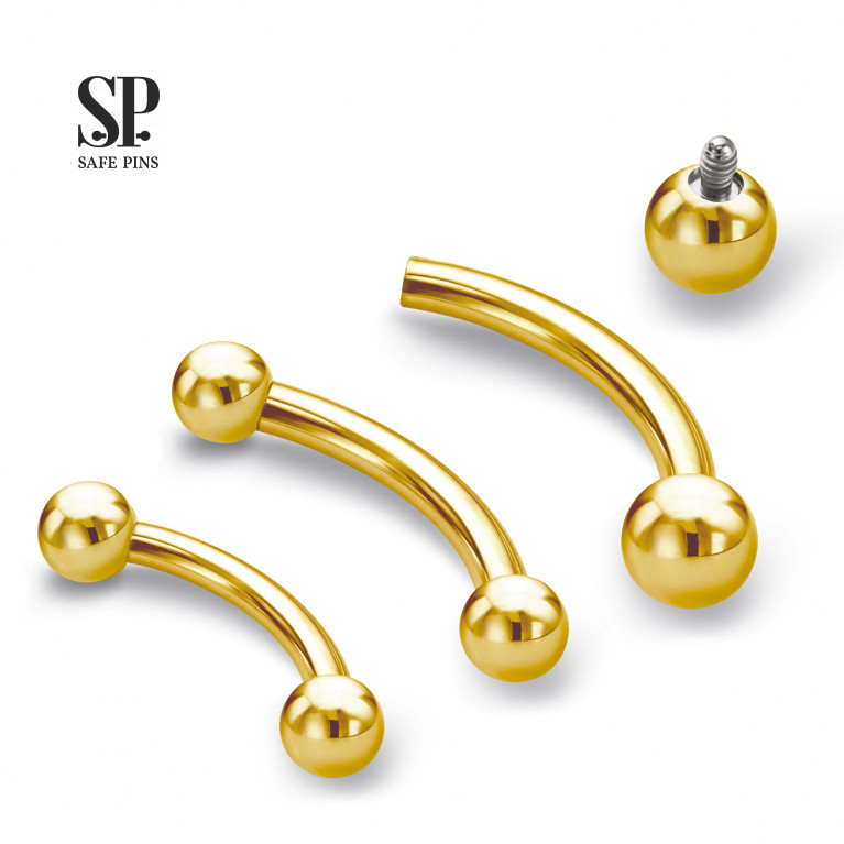 Internal Microbanana (Gold PVD)