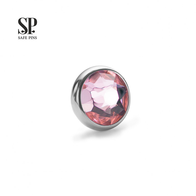 Flat Gem with crystal (0.9 mm)