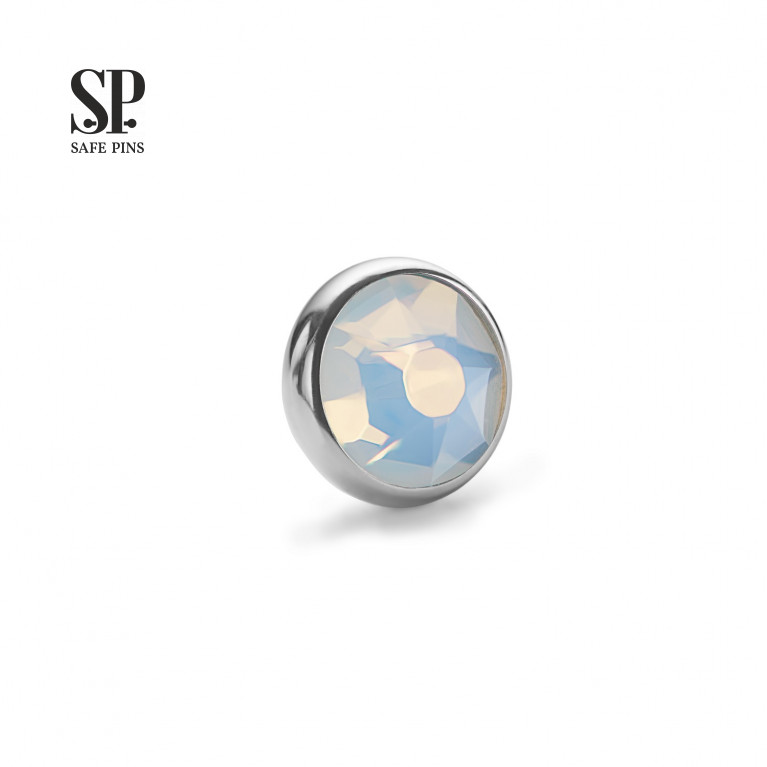 Flat Gem with crystal (0.9 mm)