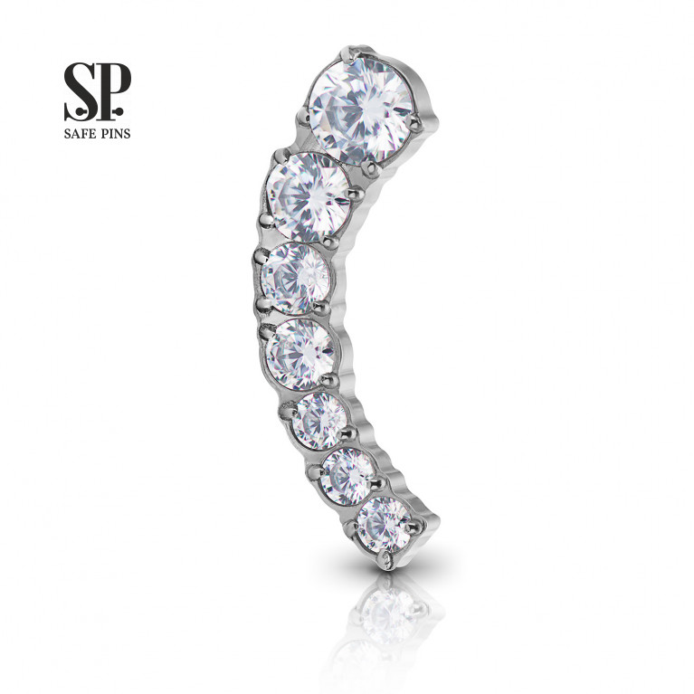 Comet Cluster with CZ crystals