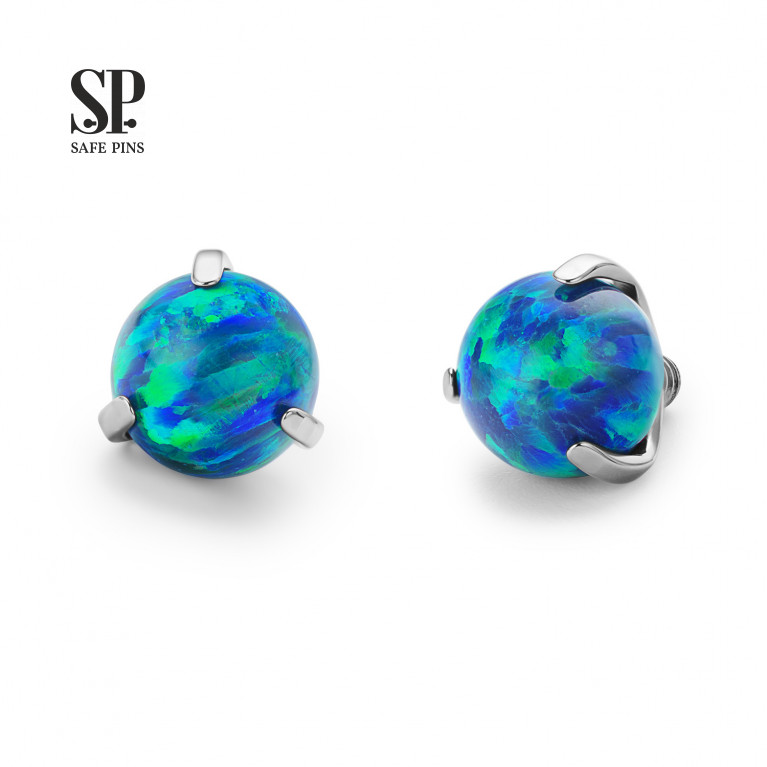 Opal ball in paws (OP13)