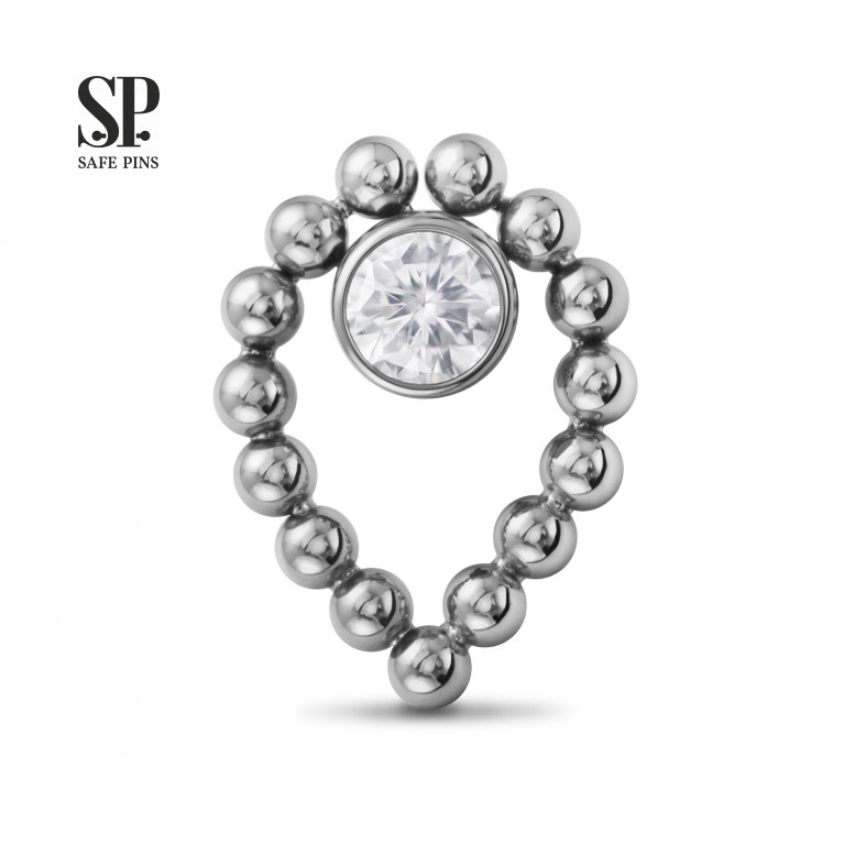 Teardrop top with bubbles