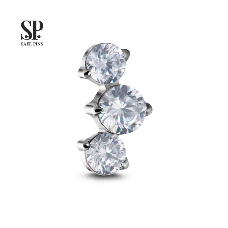 Prium Mini Cluster with CZ crystals