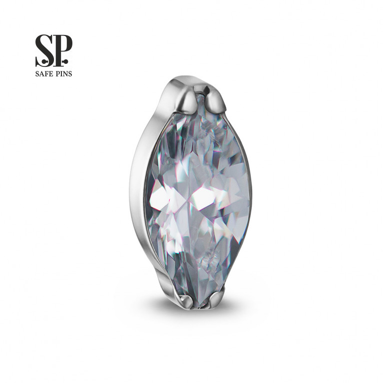 Single Marquise Mini top with CZ