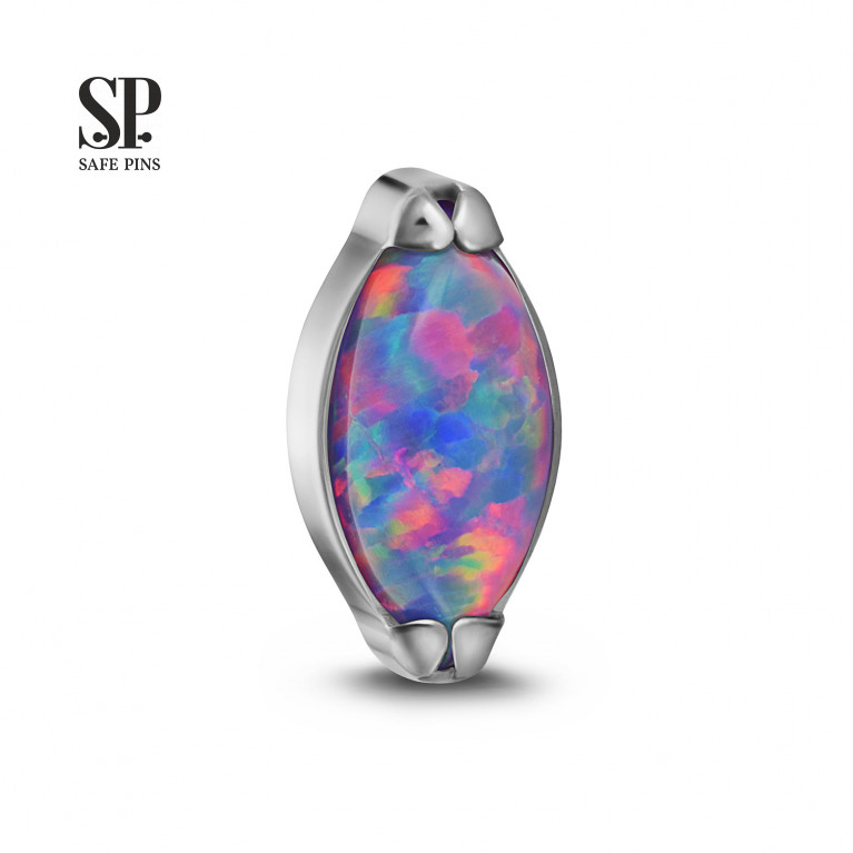 Single Marquise Mini top with opals