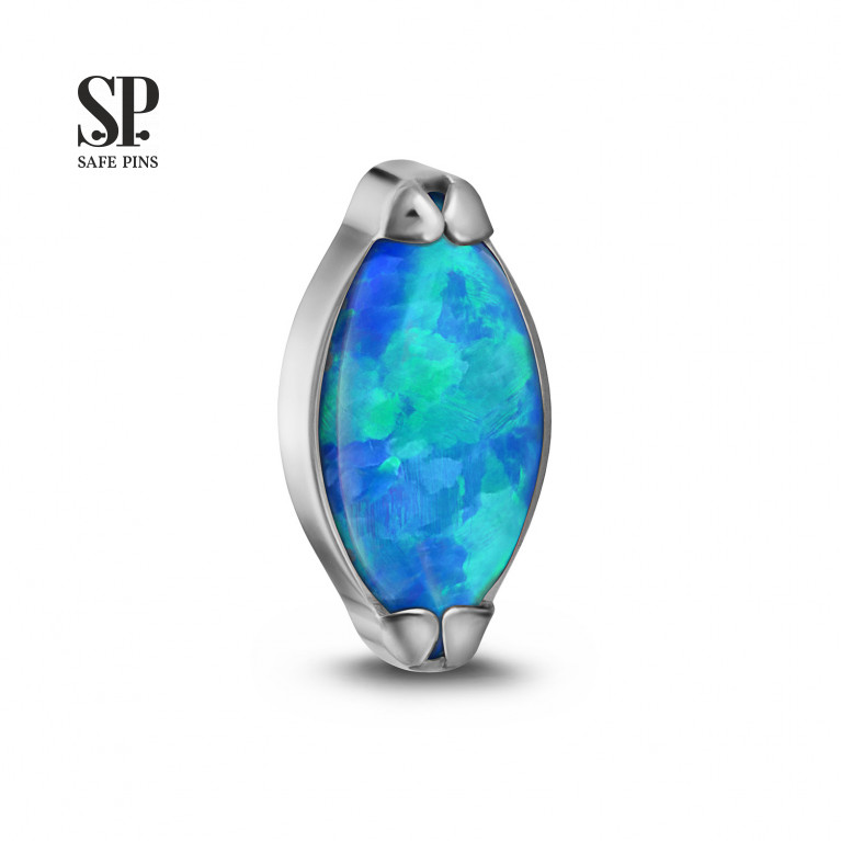 Single Marquise Mini top with opals