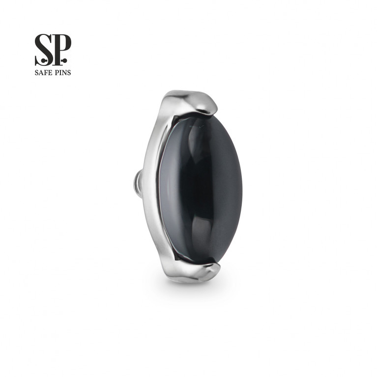 Single Marquise Mini top with black onyx