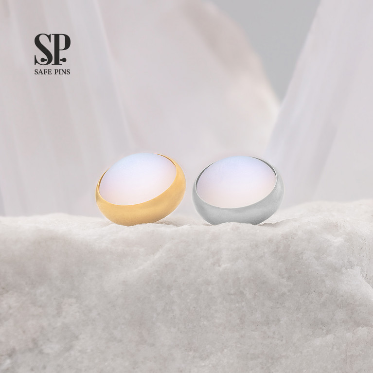 Frosted Opalite Stone flat top