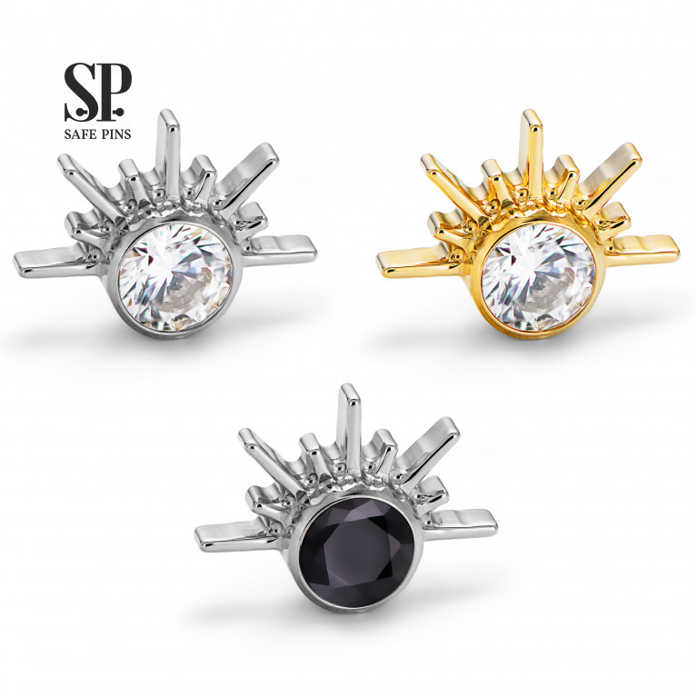 Sunny top with CZ